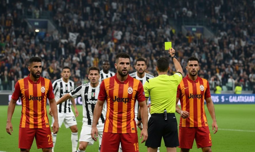 Galatasaray’ın Dört Anahtar Oyuncusu: Juventus Maçında Kart Tehdidi