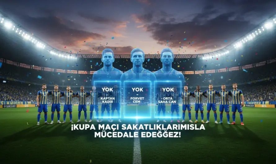 Kupa Mesaisinde Fenerbahçe’yi Sarsan Üç Sakatlık Haberi