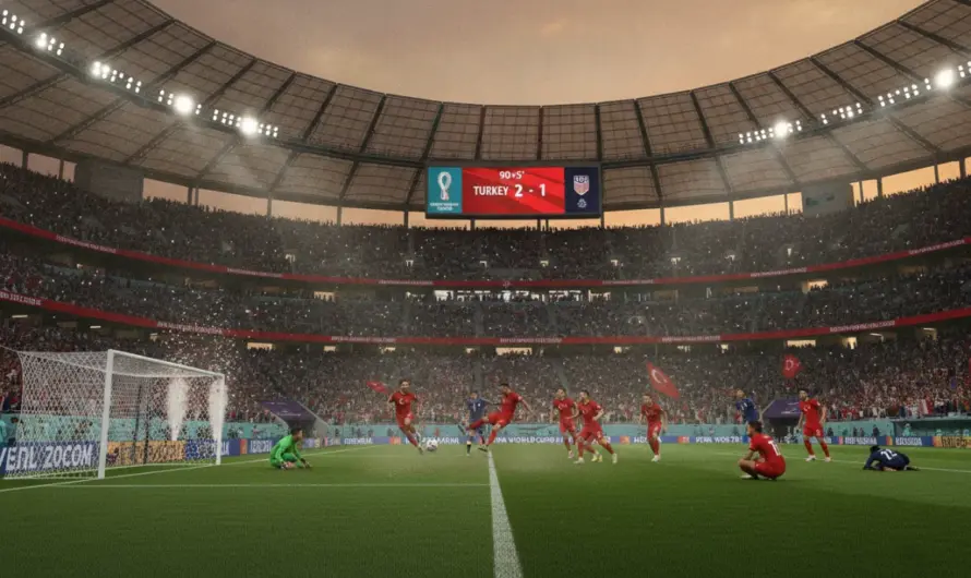 2026 Dünya Kupası’nda Türkiye’den Tarihi Veda: ABD Karşısında 3-2’lik Zafer